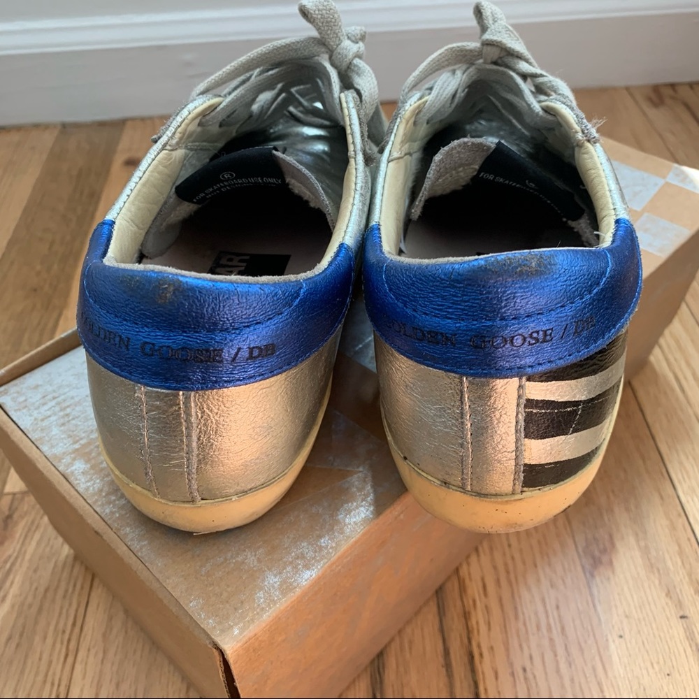 Golden Goose Silver Sneakers - Picture 5 of 11